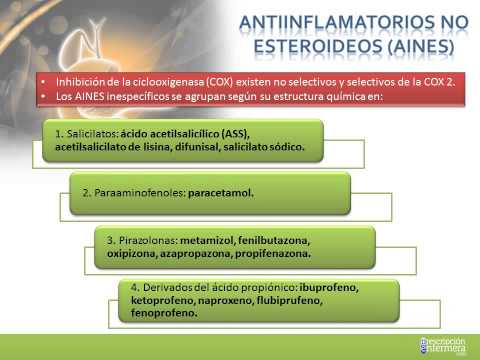 Analgesicos anti inflamatorio esteroideos