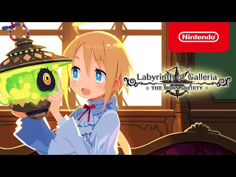 Labyrinth of Galleria: The Moon Society - Launch Trailer - Nintendo Switch