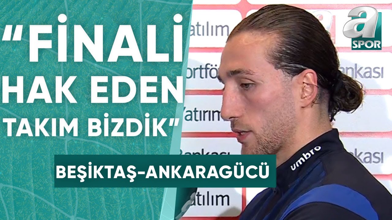 Atakan Çankaya: "Birilerini Üzmüşüz ki Bu Tepkilerle Karşılaşıyoruz" (Beşiktaş 1-0 MKE Ankaragücü)