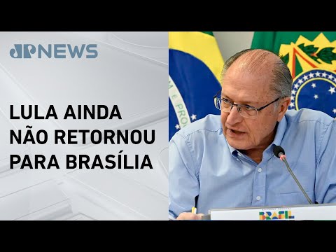 Alckmin se reúne com ministros no Planalto