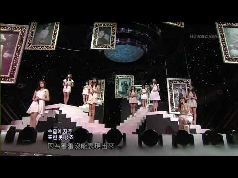 【中字】SNSD - Dear Mom [LIVE 090301]