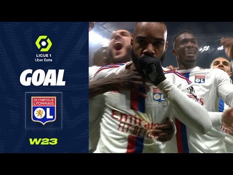 Goal Alexandre LACAZETTE (23' - OL) OLYMPIQUE LYONNAIS - RC LENS (2-1) 22/23