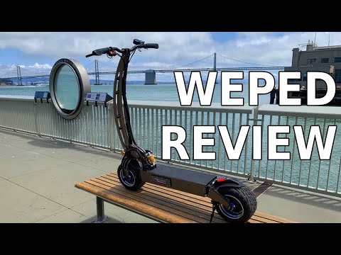 WEPED GT50E Electric Scooter Review | A high quality and compact electric vehicle