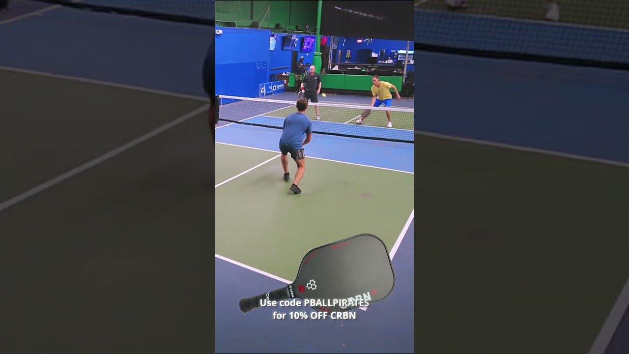 🏸Backhand Overhead #pickleballhighlights #pickleball #sports #sporthighlights #shorts