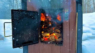 How Many Hours a Loaded Outdoor Wood Boiler Will Heat During Below 0° Temperatures