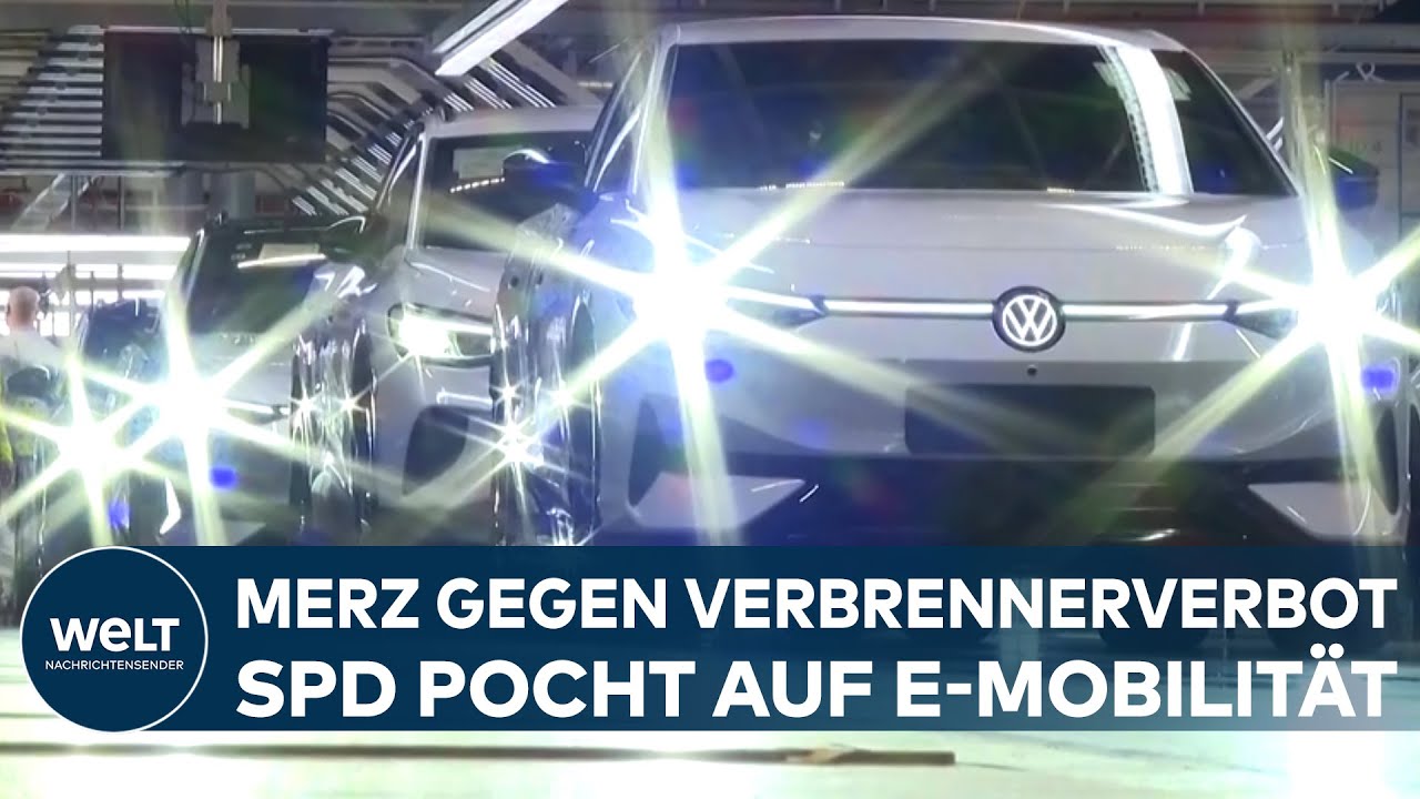 AUTOGIPFEL IM KANZLERAMT: Merz fordert Technologieoffenheit und Aufweichung des Verbrennerverbots