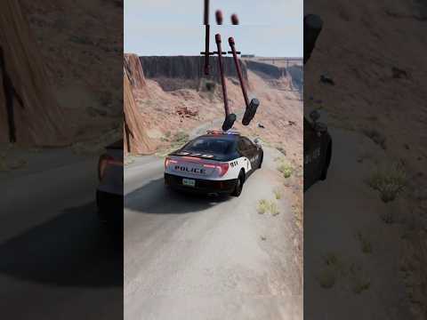 Giant Hammer vs All Cars – Nobody Escapes! | BeamNG Drive Gameplay | BeamNG Video | #shorts