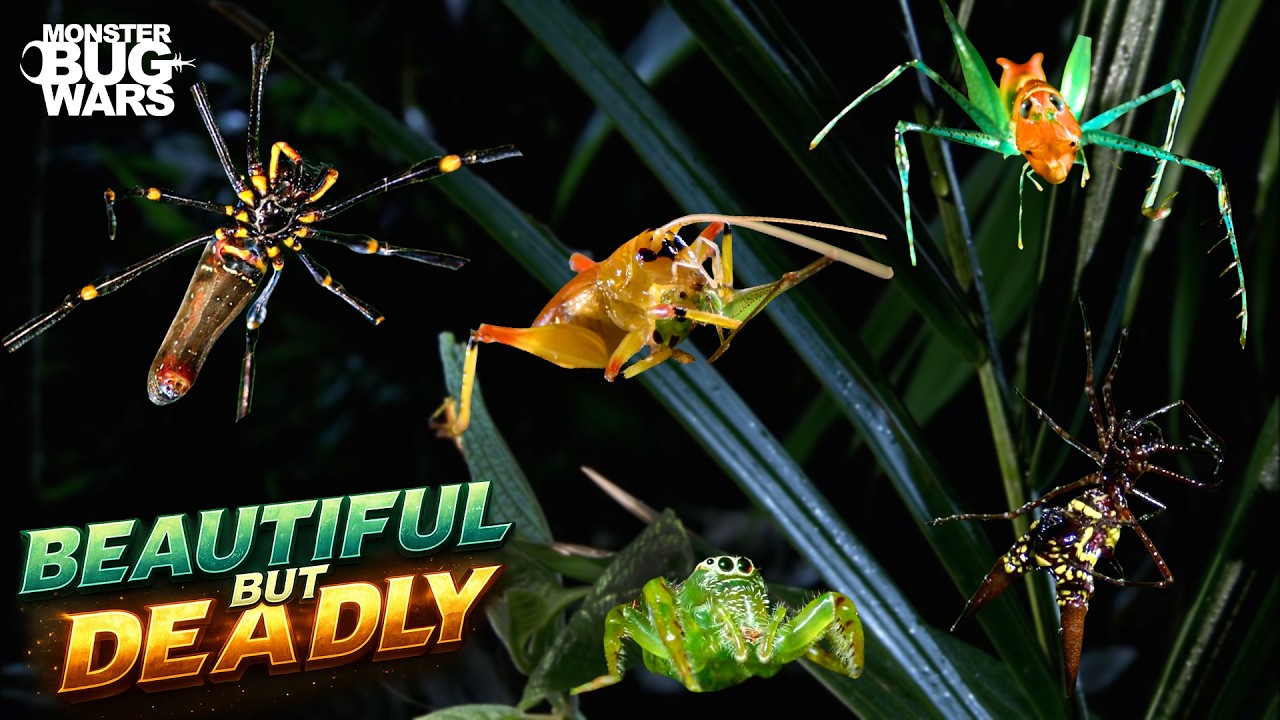 Nature’s Most Colorful Killers! | Monster Bug Wars