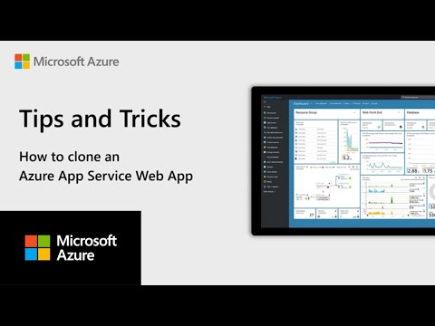 How to clone an Azure App Service Web App | Azure Tips & Tricks