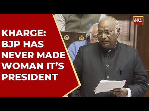 Mallikarjun Kharge Slams Government Over Social Justice And Women's Empowerment In Rajya Sabha