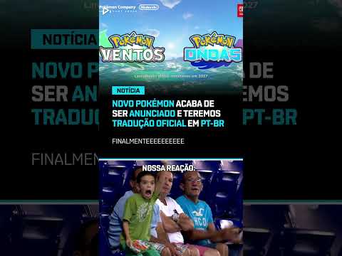 NOVO POKÉMON será em PORTUGUÊS #gameplayrj #davyjones #pokemon #nintendo #switch