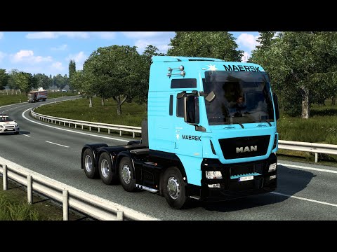 SKIN MAERSK MAN TGX EURO 6 2.0 1.40 1.48