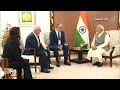 PM Modi Meets Deakin University’s Vice Chancellor Professor Iain Martin in Gandhinagar | News9
