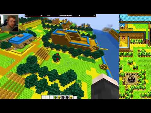 Recreating Zelda Oracle of Ages in Minecraft - Twitch Stream 1