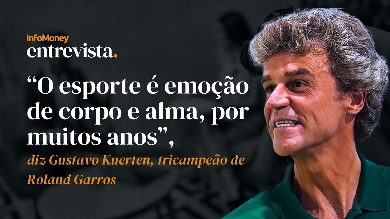 Gustavo Kuerten revela a história por trás do tricampeão de Roland Garros | InfoMoney Entrevista