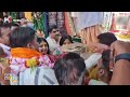 SP Leader Dimple Yadav Offers Prayers at Banke Bihari Temple, in Vrindavan, Mathura  - 02:59 min - News - Video
