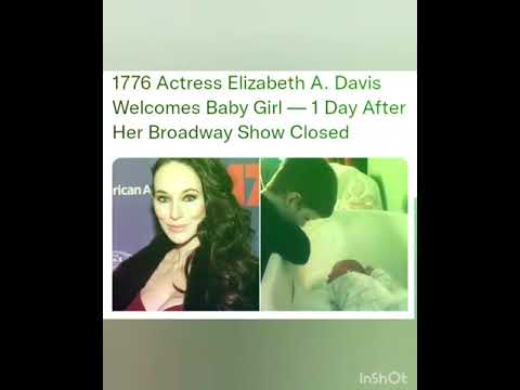 1776 Actress Elizabeth A. Davis Welcomes Baby Girl — 1 Day After Her Broadway Show Closed