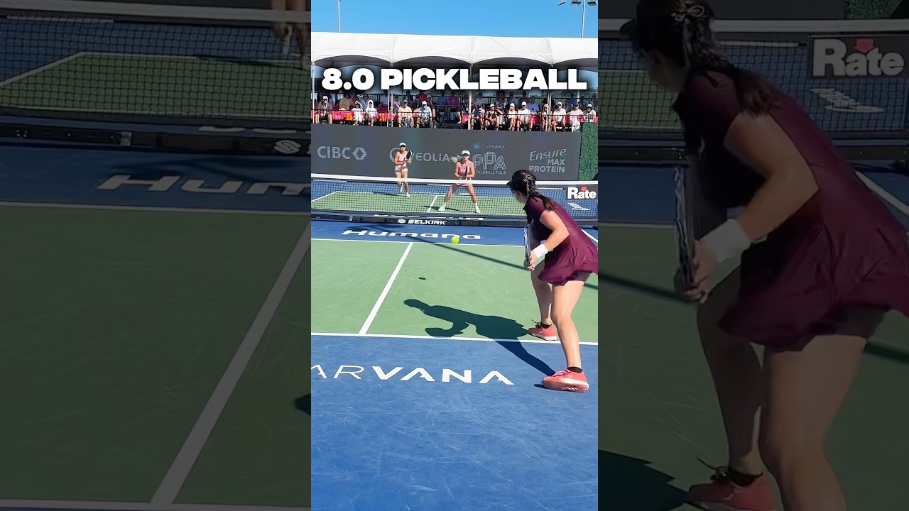 8.0 level pickleball 📈
