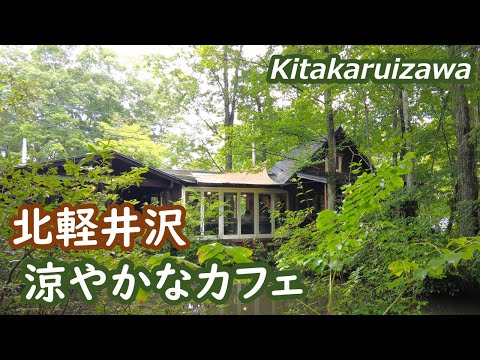 北軽井沢の森に囲まれたカフェを訪ねて Kitakaruizawa Karuizawa  Gunma  Japan｜シニア・長野移住ライフ｜田舎暮らし vlog 152
