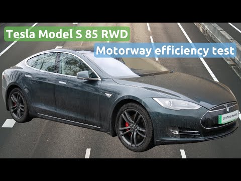 A look at the driving efficiency of a 9 year old Tesla Model S 85 RWD