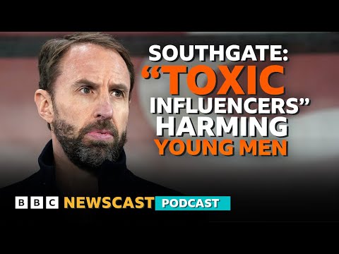 Sir Gareth Southgate on the 'crisis' facing young men and what to do about it? | BBC Newscast