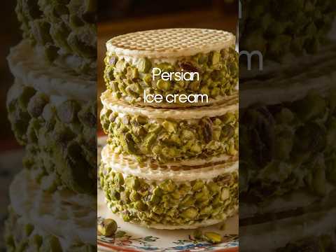 5 ingredient Persian Ice Cream - No Ice Cream Maker Required!