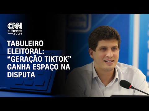 ​Tabuleiro Eleitoral: “geração TikTok” ganha espaço na disputa | CNN NOVO DIA