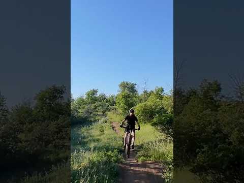 Jumps on a fat bike  #mtb #mountainbike #bike #jumps