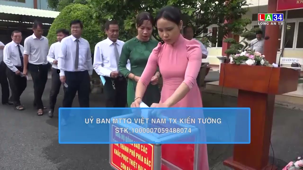 Long An hướng về đồng bào vùng bão, lũ