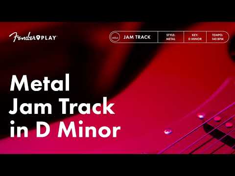 Metal Jam Track in D Minor | Jam Tracks Collection | Fender Play