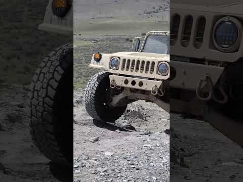 First time OFF- ROADING my ELECTRIC HUMVEE