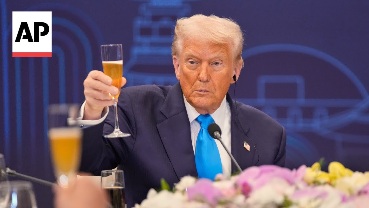 Trump says he's looking forward to meeting with Xi during South Korea visit