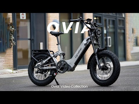 Cyrusher New Ovia | Product video for the 2023 CES! Step-through ebike 750W 52V 17Ah