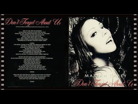 Mariah Carey - Don't Forget About Us [9-Tracks EP]