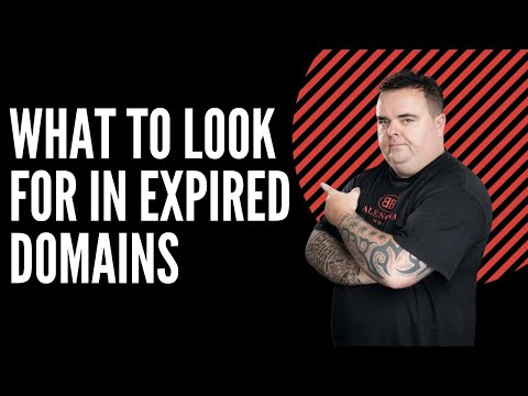 What To Look For In Expired Domains