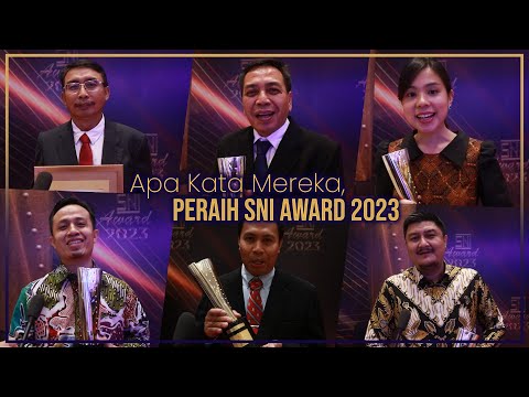 https://www.youtube.com/watch?v=lnVnZxM_zVMApa Kata Mereka, Peraih SNI Award 2023
