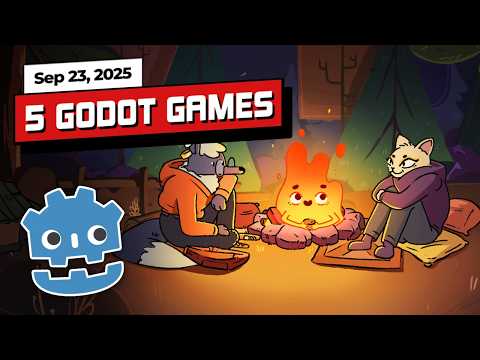 5 Games Made in Godot To Inspire You (09/25/25)