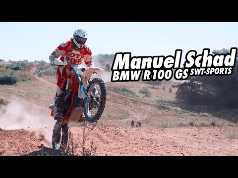 Manuel Schad - SWT-SPORTS mit einem BMW R 65 , 80 , 100 G-S GS Umbau gegen HPN BMW Motorräder 