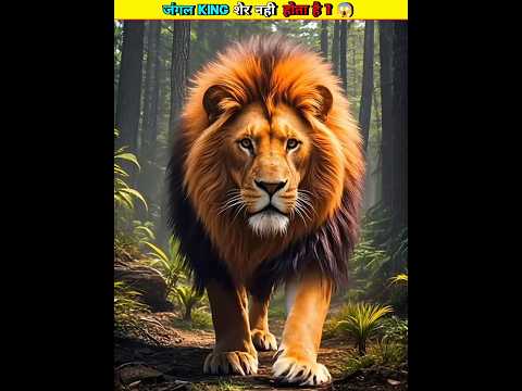 जंगल का असली king शेर नही है ? 😱 || #shorts #facts #youtubeshorts