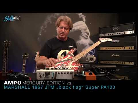 BluGuitar AMP1 Mercury Edition vs 1967 Marshall JTM Plexi 'Black Flag' model | A/B tone comparison!