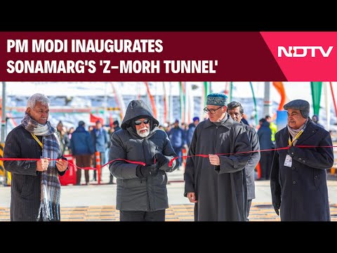 Z Morh Tunnel Sonamarg | PM Narendra Modi Inaugurates Sonamarg’s ‘Z-Morh Tunnel’