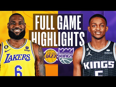 LAKERS at KINGS | FULL GAME HIGHLIGHTS | January 7, 2023 video clip