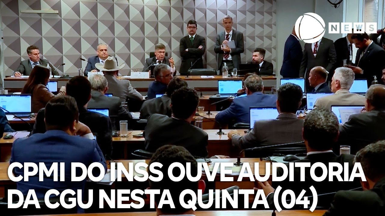 CPMI do INSS ouve auditoria da CGU