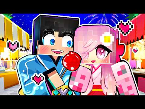 夏祭りデートをするマインクラフトがやばい【 マイクラ / マインクラフト 】