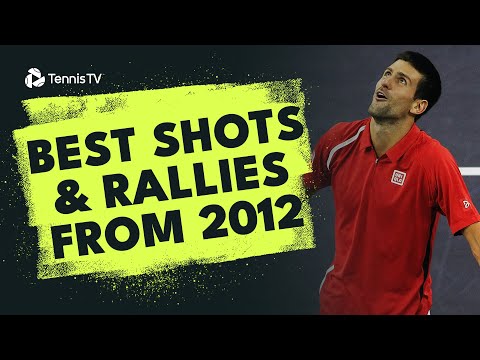 Dimitrov Behind The Back & Federer's Brilliance! 20 Amazing ATP Shots & Rallies From The Year 2012 🤩