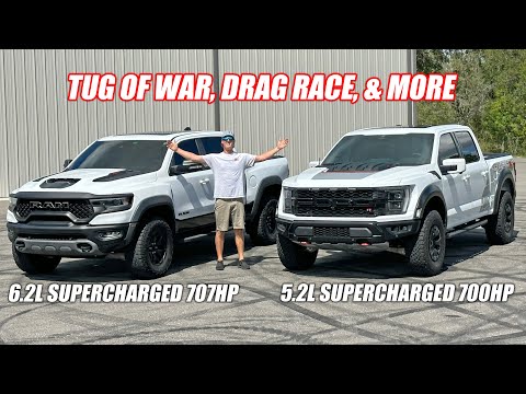 Ford Raptor R vs Ram TRX: A Battle of Power and Performance