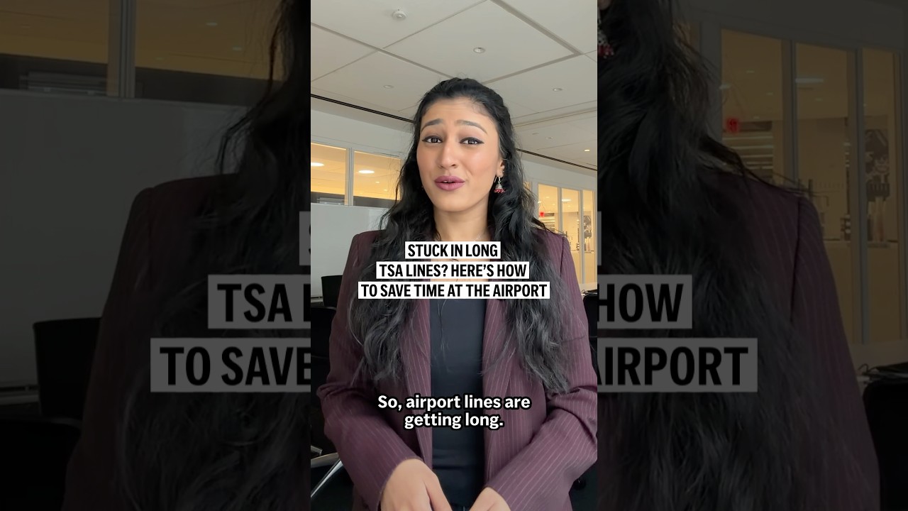 Stuck in long TSA lines? Here’s how to save time at the airport