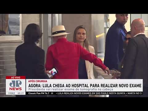 Lula chega ao hospital em São Paulo para fazer exame