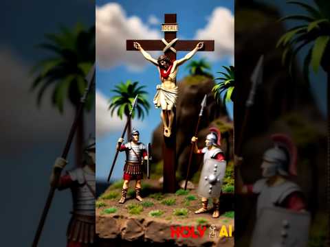 🔥 “Jesus on the Cross” #shortsfeed #ai