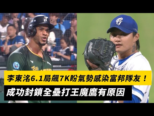 中職／李東洺值得更好成績？一數據堪比洋投